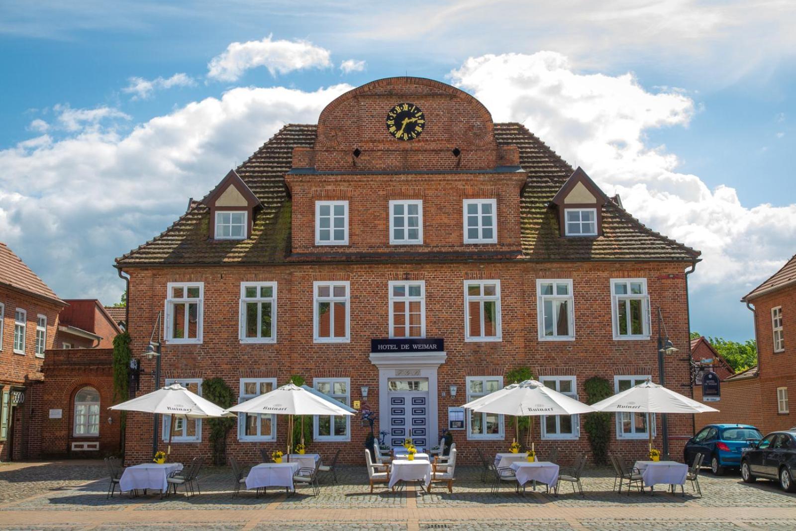 Hotel De Weimar Ludwigslust Dış mekan fotoğraf
